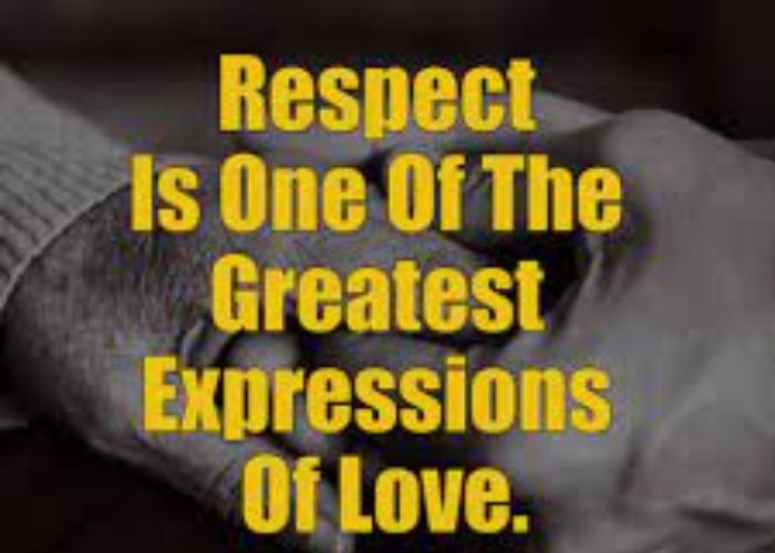 respect is one of the greatest expressions of love meaning in marathi