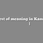 The rest of meaning in Kannada | ಕನ್ನಡದಲ್ಲಿ ಸುಲಭ ಅರ್ಥ | ನಿಘಂಟು